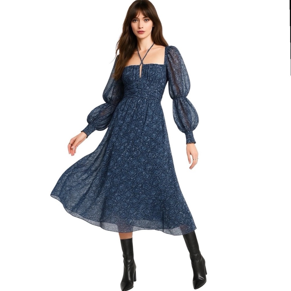 Free People Glow Up Midi Dress